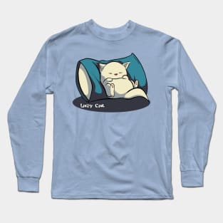 Lazy Cat (Sleepy) Long Sleeve T-Shirt